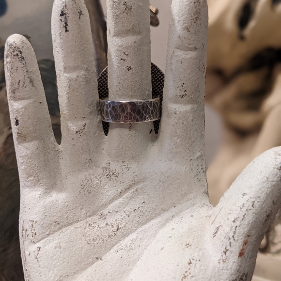Sterling Silver Black Widow Spider Shadowbox Ring - Picture 6 of 7